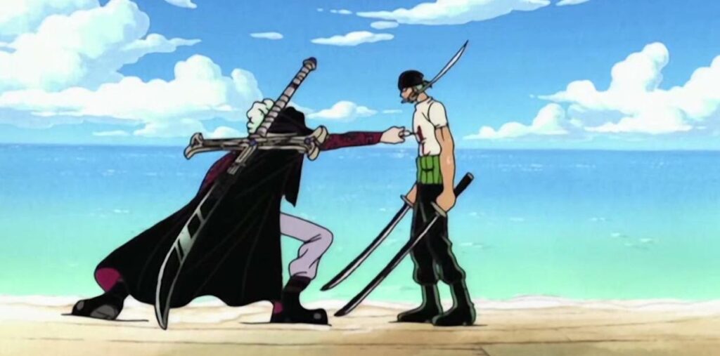 anime swordsmanship moments