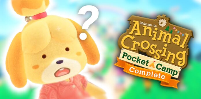 Pocket camp animal crossing