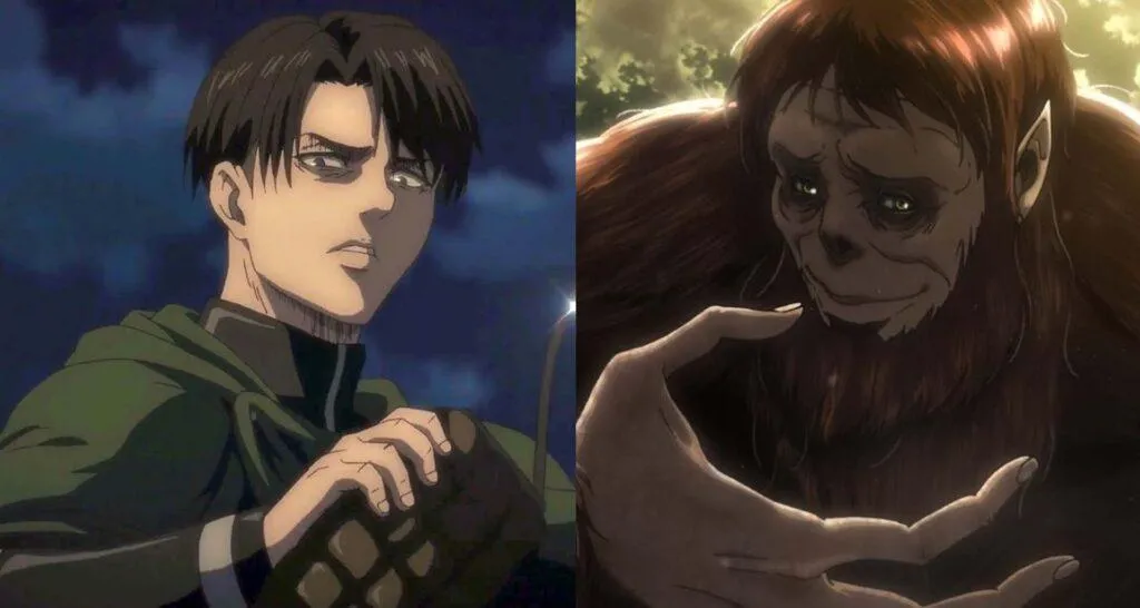 Levi vs Beast Titan